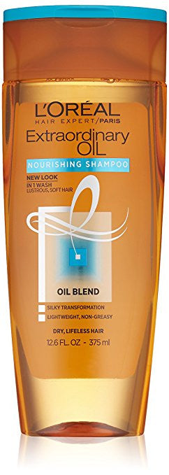 L'Oreal Paris Hair Expert Extraordinary Oil Shampoo, 12.6 fl. oz. (Packaging May Vary)