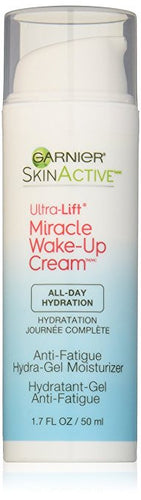 Garnier SkinActive Miracle Anti-Fatigue Wake-Up Hydra-Gel Moisturizer, Fluid Ounce