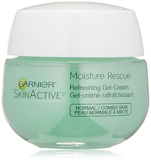 Garnier SkinActive Moisture Rescue Refreshing Gel-Cream, Normal/Combo Skin, 1.7 oz