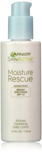 Garnier SkinActive Moisture Rescue Actively Hydrating Daily Lotion SPF 15, 4 fl. oz.