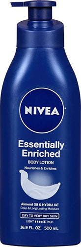 NIVEA Essentially Enriched Body Lotion 16.9 Fluid Ounce