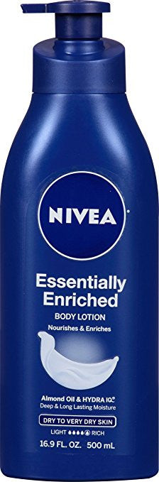 NIVEA Essentially Enriched Body Lotion 16.9 Fluid Ounce