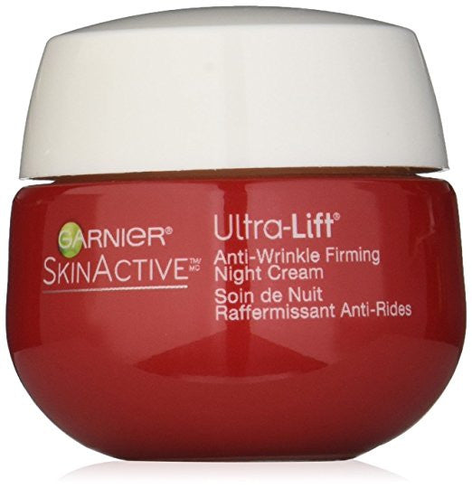 Garneir SkinActive Ultra-Lift Anti-Wrinkle Firming Night Cream, 1.7 0z