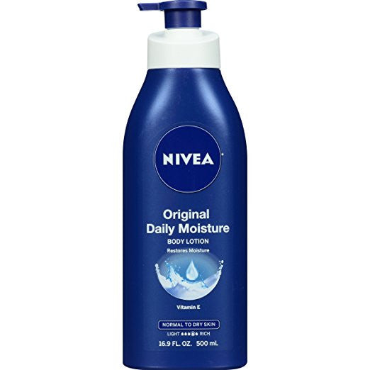 NIVEA Original Daily Moisture Body Lotion 16.9 Fluid Ounce